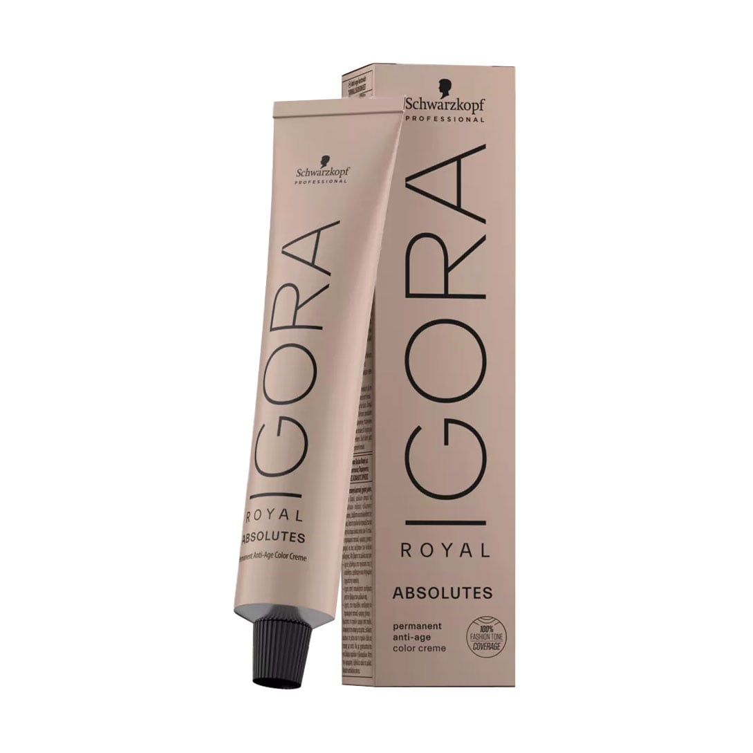 Уцінка! Перманентна фарба для волосся Schwarzkopf Professional Igora Royal Absolutes Permanent 7-460 Темно-русявий бежевий шоколадний, 60 мл
