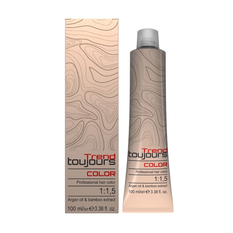 Уцінка! Перманентна фарба для волосся Trend Toujours Color Professional Hair Color 4.78 Onyx, 100 мл
